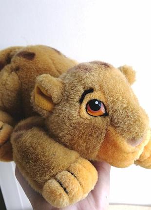 Симба disney мягкая игрушка оригинал король лев десней винтаж лева винтажный