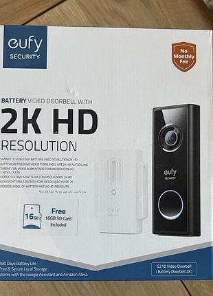 Cufy видедводзвенок на батарейках с раздольной доступностью 2к hd.