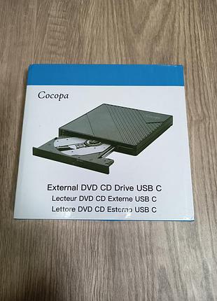 Внешний оптический cd/dvd-привод модели a11-su3 cocopa.