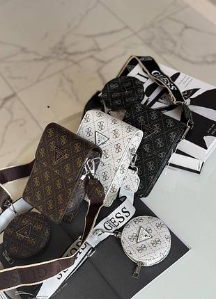 Маленькая сумка для телефона guess latona, барсетка для телефона, сумка через плечо, кросс боди, cross body