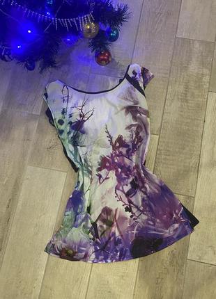 Promod-блуза с принтом «природа»1 фото