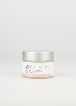 Передовий денний крем smart4derma illumination spf 35 з екстрактом маргаритки, 50 мл