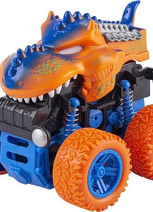 Джип-оборотень star toys "off road truck" инерционный оранжевый