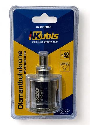 Свердло корончасте алмазне kubis vacuum brazed 40