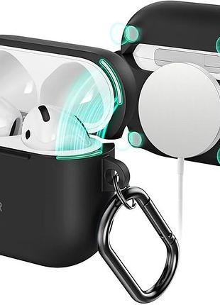 Чохол для airpods 4-го покоління (2024, usb-c) з magsafe, силіконовий