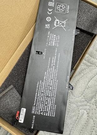 Акумулятор для ноутбука, bl04 xl, 56.2wh, 7300mah, hp elitebook x360 1040, замінний акумулятор