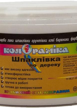 Шпаклевка по дереву белая 0.35 кг