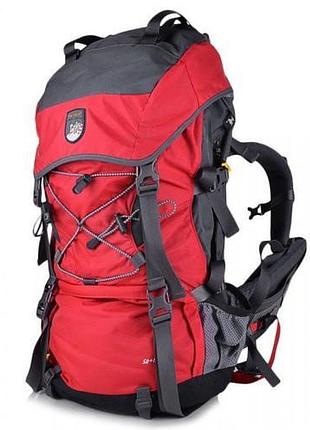 Рюкзак туристичний 50л onepolar w1365 червоний