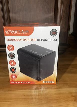 Тепловентелятор керамический wetair wfh-50b