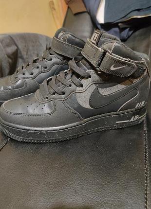 Кросівки nike air force 1 mid 07 lx black