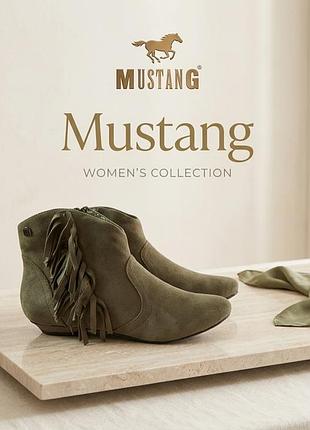 Женские ботинки, весенние, винтажные,
мягкие тапочки,новые тапки mustang, немеченица,p.36