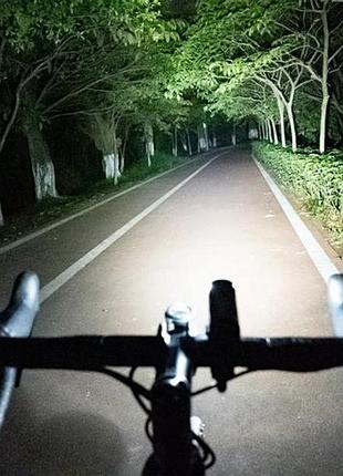 Ліхтарик велоліхтар leadbike m03-osram 800lm, потужний ліхтар з кріпленням au-835 на велосипед top shop ua_