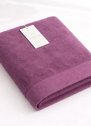 Полотенце maison dor artemis violet микрокоттон 85-150 см фиолетовое