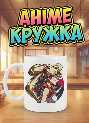 Аниме кружка «сейлор мун — воин луны» из «sailor moon» с персонажем усаги цукино (usagi tsukino) 330 мл — для фанатов аниме