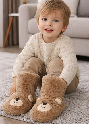 Тапочки сапожки детские🐻