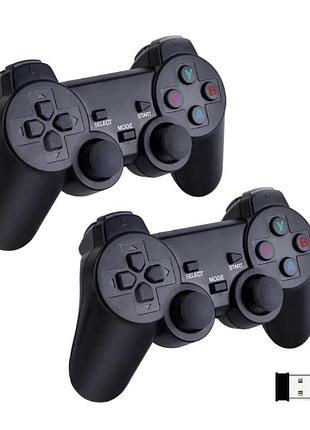 Джойстики беспроводные 2.4g wireless controller gamepad black / два геймпада