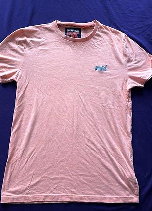 Чоловіча футболка superdry the orange label tee — оригінал l/xl