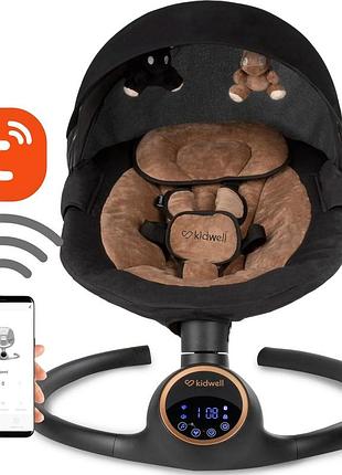 Закачуючий центр kidwell reve 2в1 black/gold