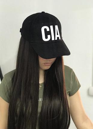 Кепка- бейсболка универсальная с принтом - "сіа".