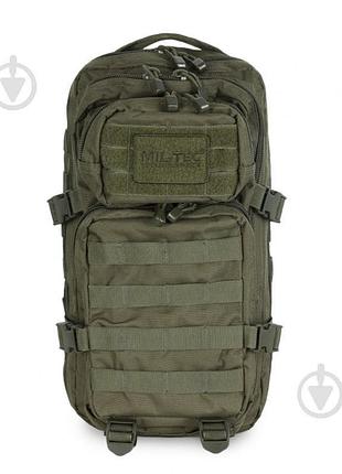Американський штурмовий рюкзак mil-tec us assault pack 20 л olive