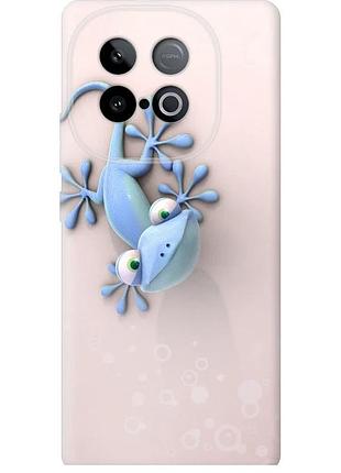 Чехол силиконовый на телефон vivo iqoo z10 turbo геккончик "1094u-4150-58250"