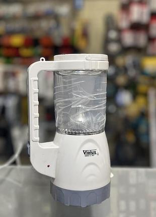 Led фонарь аккумуляторный переносной campus violux 3w 195lm