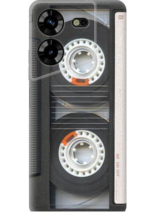Чехол силиконовый на телефон tecno pova 5 кассета "876u-3139-58250"
