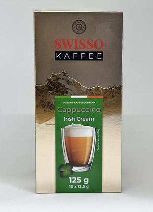 Swisso kaffee cappuccino irish cream в стіках 12.5грам