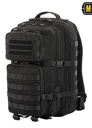 M-tac рюкзак черный тактический large assault pack black 36 литров