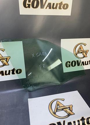 Стекло двери переднее правое citroen xsara