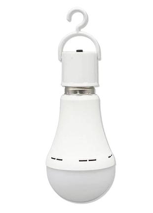Современный аварийная led лампа a60 7w с аккумулятором 1500 ма·ч, сенсор касания,e27, 700 лм для дома и работы