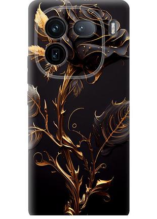 Чохол силіконовий на телефон vivo iqoo 12 pro троянда 3 "5552u-3420-58250"
