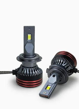 Светодиодные led автолампы idial h7 m8 pro100w 14000lm 6500k (2 шт. )
