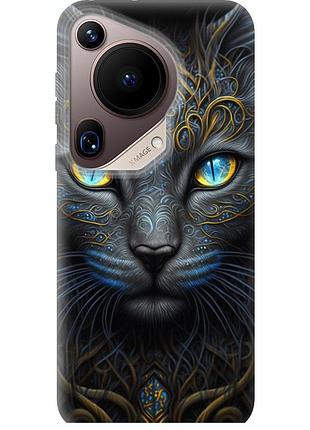 Чехол силиконовый на телефон huawei pura 70 ultra кошка "5548u-3704-58250"