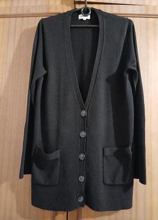 Кардиган женский трикотажный, ep jeans, б/в, на пуговицах, с карманами, xl, камбоджа.