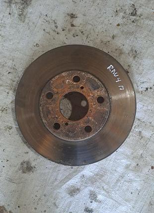 Тормозной диск передний toyota rav4 2.0 d 2000-2005г.в