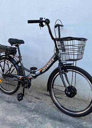 Електровелосипед складаний 24" cubic-bike advance 24" 450 w 10.4 ah 48v panasonic