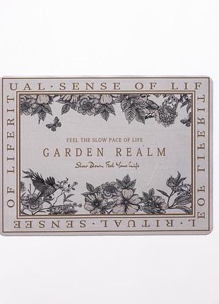 Диатомитовый коврик на кухню для сушки посуды garden realm 30×40 (см) hp-42-23