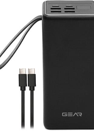 Универсальные мобильные батареи gear 60000mah, pd22.5w, 2c+4a (sp06)