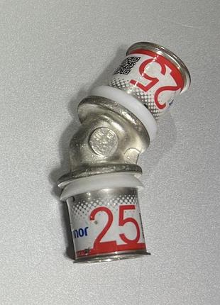 Угол (колено) 45 композиционный ppsu uponor s-press 25/25