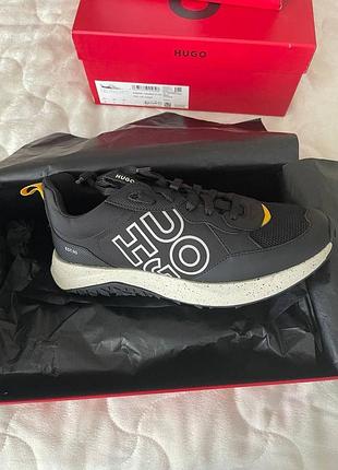 Кроссовки hugo mens kane runn running style sneakers black