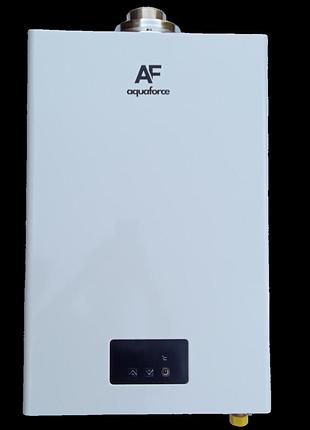 Газовий проточний водонагрівач aquaforce gpn10 turbo