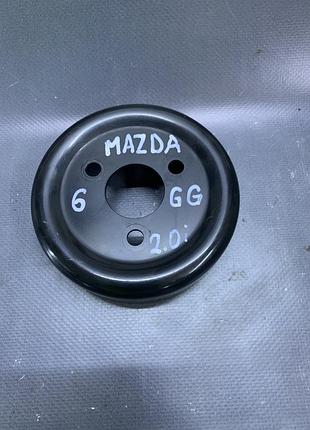Шків водяного насоса mazda 6 gg 2.0b