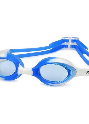 Детские очки для плавания renvo ailao jr anti-fog синий белый osfm (1sg200-0403)