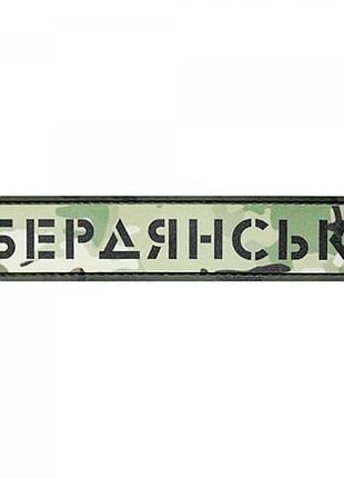 Патч/шеврон город бердянск мультикам