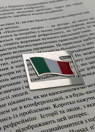 Закладка для планера флаг италии