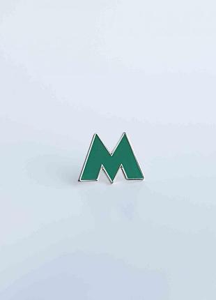 Значок знак киевского метро