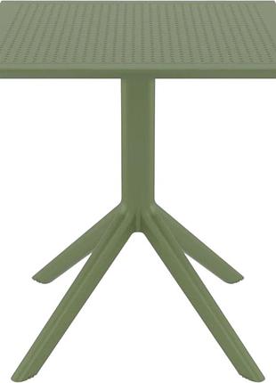 Стол siesta sky table 70 olive green