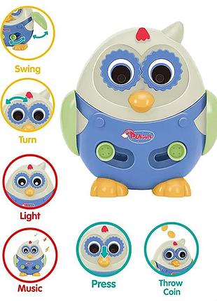 Тваринний музичний пінгвін 25875e, 19*20*9,5см 5