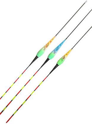 Набор поплавков светящихся led 3шт 2-5г для ночной рыбалки, k-804/807/810